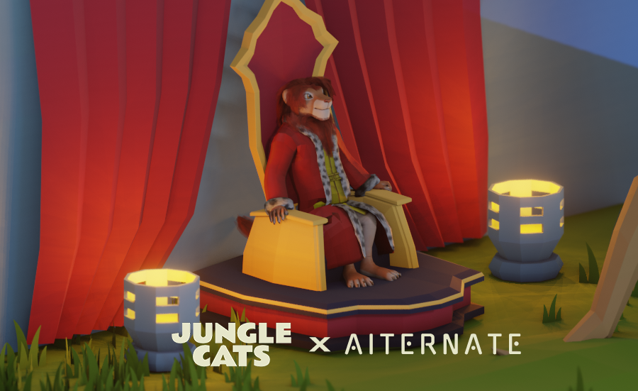 NayteApp's tweet photo. Introducing the king of the jungle. 🙌

Next week, all Jungle Cats holders will have the privilege of playing as their favorite lion in the spaceship.

Proud to have @Junglecats. 🦁 

#SolanaNFTs #Metaverse #NFTgaming #GROAR https://t.co/3qp0Q3LUxA