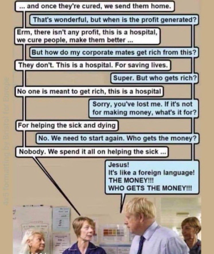 sharron_honey's tweet photo. Profit over people #VoteTheToryCriminalsOut https://t.co/jIFjAftAG8