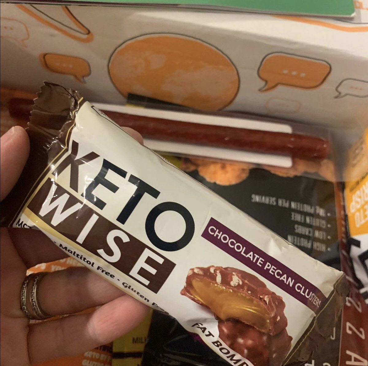 Keto Wise fat bombs = THE BOMB 💣 

What is your favorite kind? 😍

#ketowise #ketochocolatebar #lowcarbdiet #sweettreats #chocolatepecanclusters #fatbombs