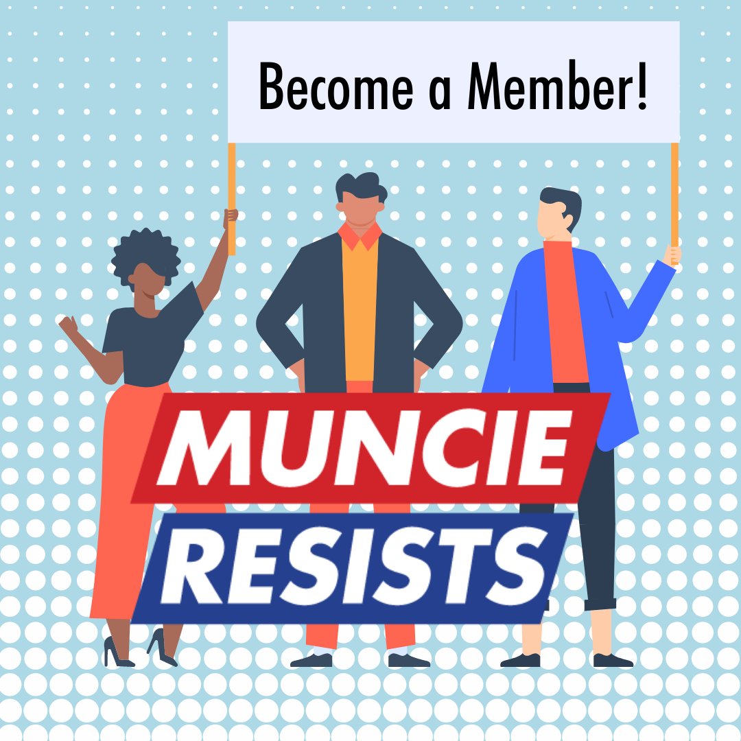 MuncieResists's tweet photo. How do you become an active member of your community? We know just the place😉 Muncie Resists is dedicated to amplifying progressive voices in East Central Indiana. All it takes is filling out this super quick form, then BOOM🤯 you're on your way.

https://t.co/W1mmuWYarN
#muncie https://t.co/j76NStuJjN