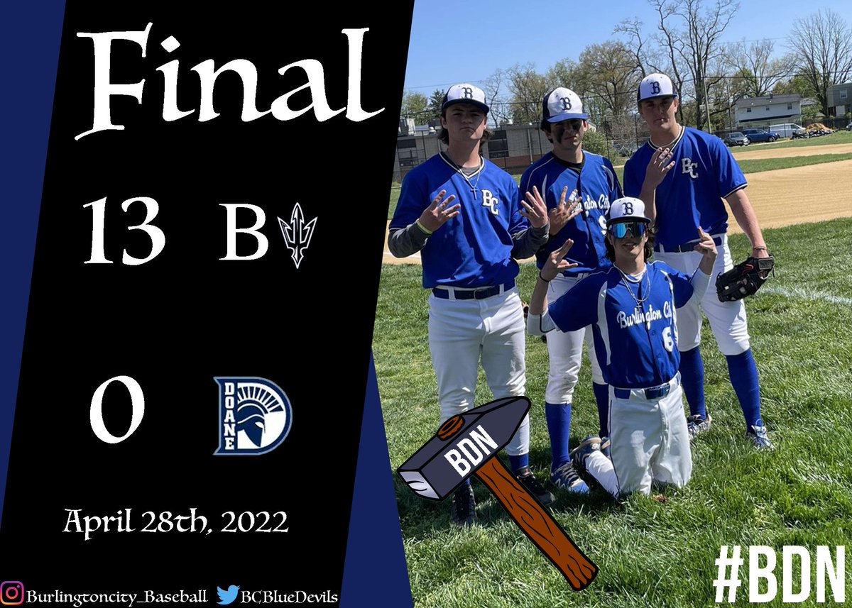 BCBlueDevils's tweet image. A No-Hitter and 2x🔨 How about that!