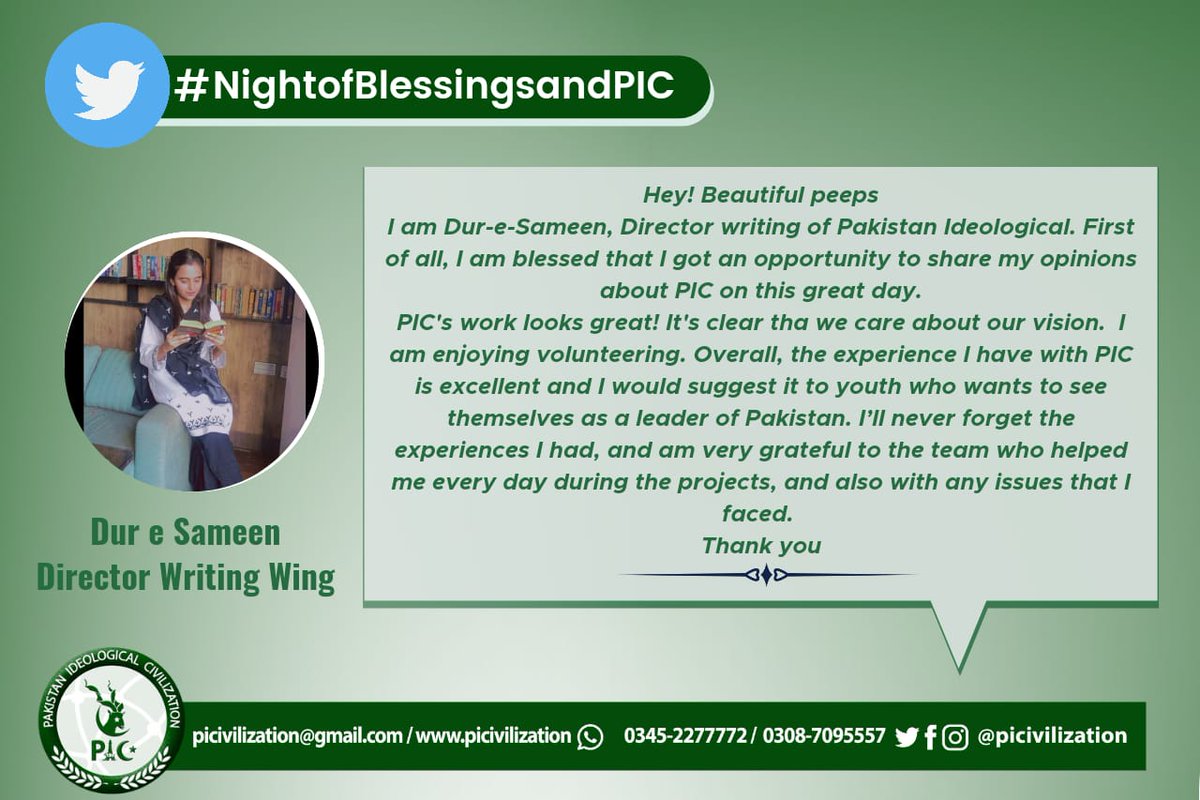 SameenQureshi9's tweet photo. Allhumdulilah.
#NightofBlessingsandPIC https://t.co/5tXzs17hOf