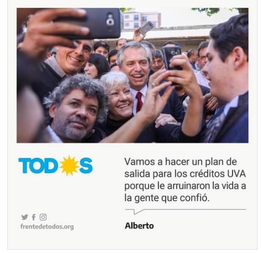 HipotecadosCba's tweet photo. .@alferdez mientras la justicia dice 👉🏼❗sí a la #EliminacionUVA la política sigue ignorando a los #HipotecadosUVA Y a sus propias promesas de campaña "remediar los UVA"

PEDIMOS tratamiento serio y definitivo de la #UsuraUVA YA https://t.co/EHKLMGRMjh