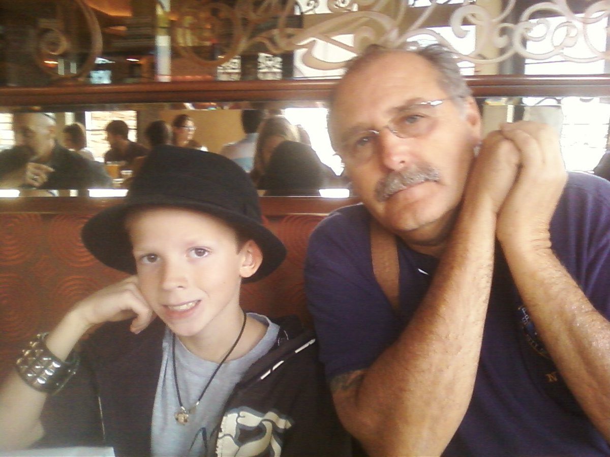 Drake and his granddaddy ten years ago