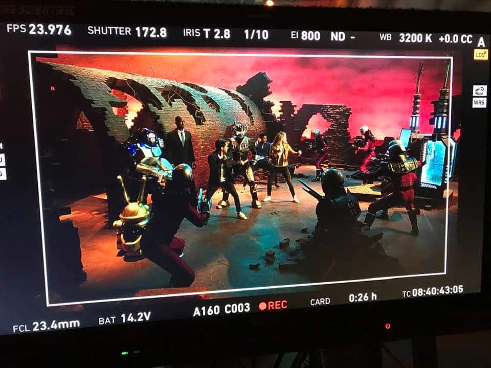thepowerscoop's tweet photo. "For justice we fight, with beast morphin' might, together we rise" ⚡️🐆🦍🐇

Behind the scenes of Power Rangers Beast Morphers

#PowerRangers #BeastMorphers #PRBM https://t.co/gdcI3XfrAC