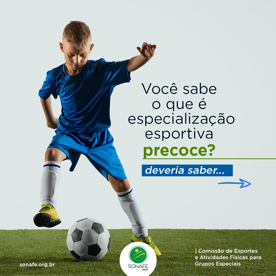 SonafeBrasil's tweet photo. Você sabe o que é especialização esportiva precoce?
Confira o artigo no site:
https://t.co/rwKQ5hlk2a

Curtiu? Compartilhe ! 

#sonafebrasil #fisioterapiaesportiva #crianca #adolescente #especializacaoesportiva #evidenciacientifica https://t.co/l6lQcW9Pct