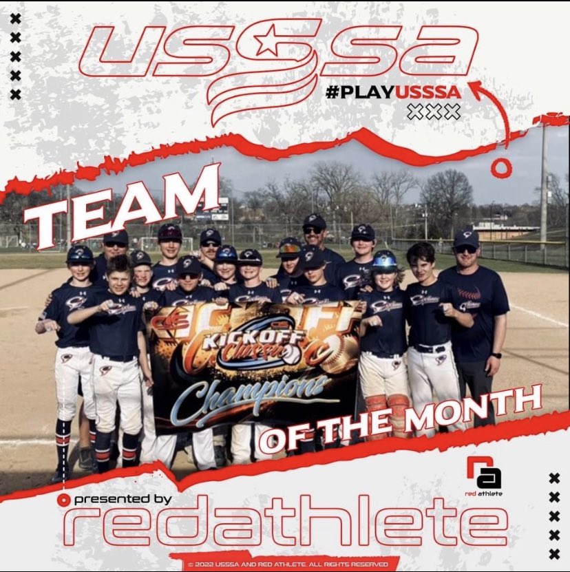 Congratulations to Cyclones 13u Blue for being named the USSSA team of the month! What a great honor! 

#SanfordPOWER