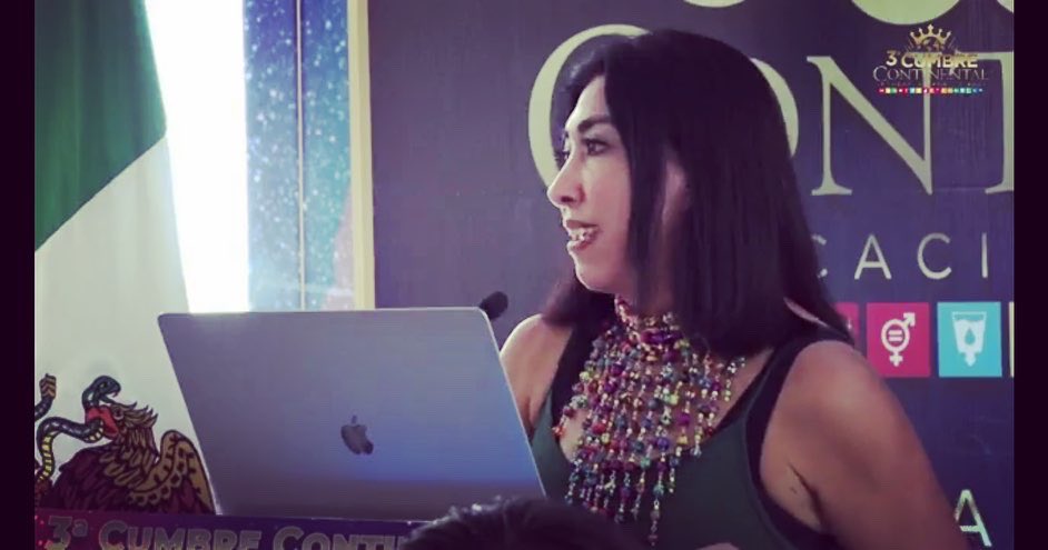 NormaPimentelMx's tweet photo. Este día presentamos la Red Nacional de Regidoras Violeta ✨⚖️💜 #PinkBunker desde la 3ra. cumbre por la paz @MonicaMendozaM @alex_Suagar @edurneochoa https://t.co/Dsm3zNHKNq