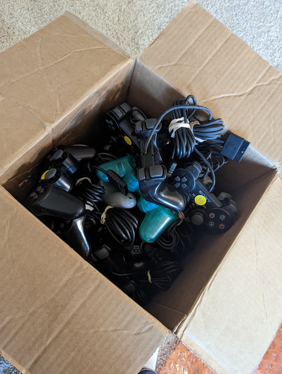 Got some more controllers inventoried!