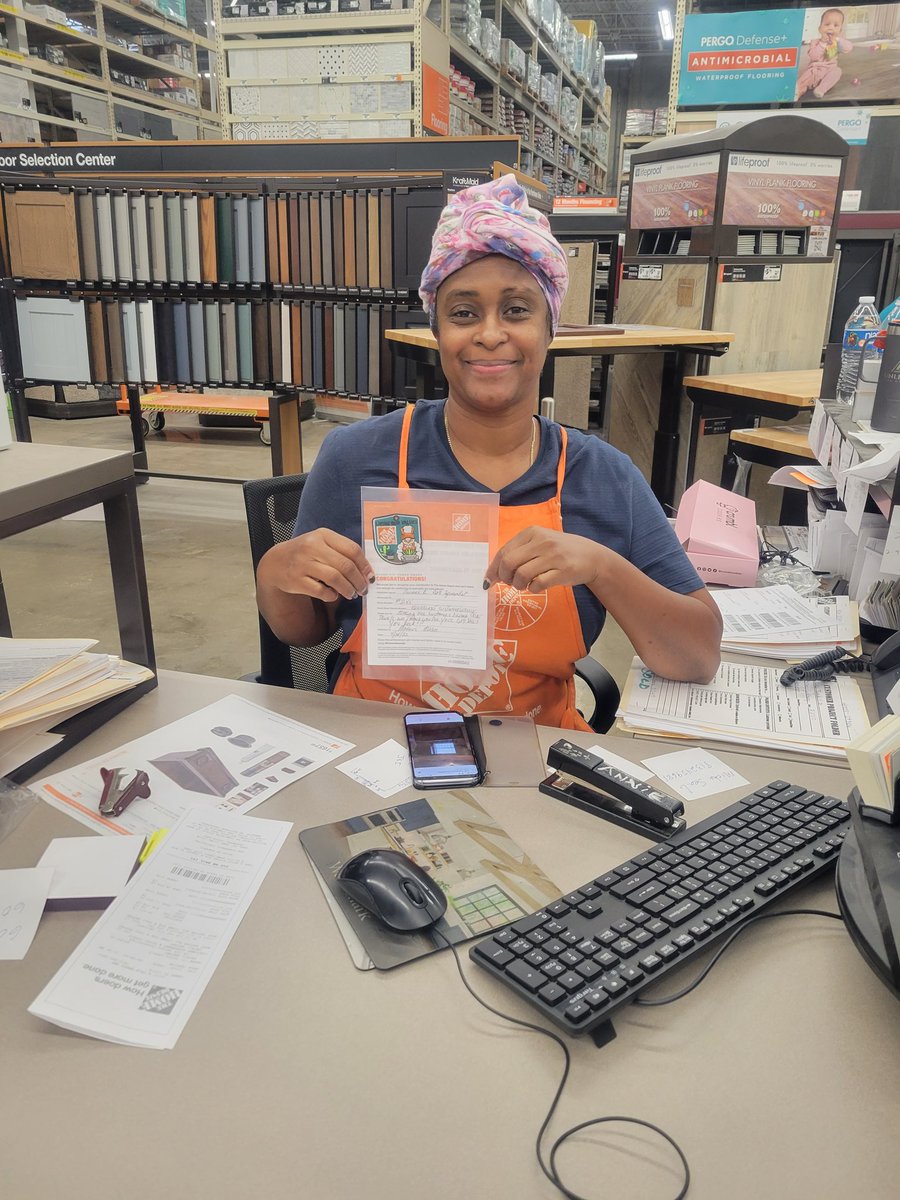 Great Job Tamara!! Providing Excellent Customer Service. Making our customers dreams come true, and KEEPing the Orange Promise! You GET it! 0245!! <a href="/BrettTHD/">Brett Stephens</a> <a href="/BrianGuerard/">Brian G</a> <a href="/heidihorupp/">Heidi Rupp</a> <a href="/gsl8927/">#245 Carrollwood Home Depot</a> <a href="/WayneKeller0245/">Wayne Keller</a>