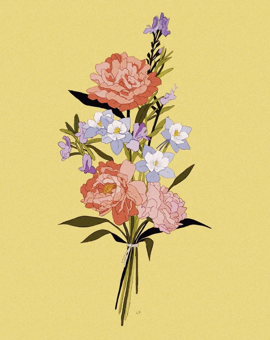 I'm opening up a few bouquet commission spots :)) email me if you want one! 