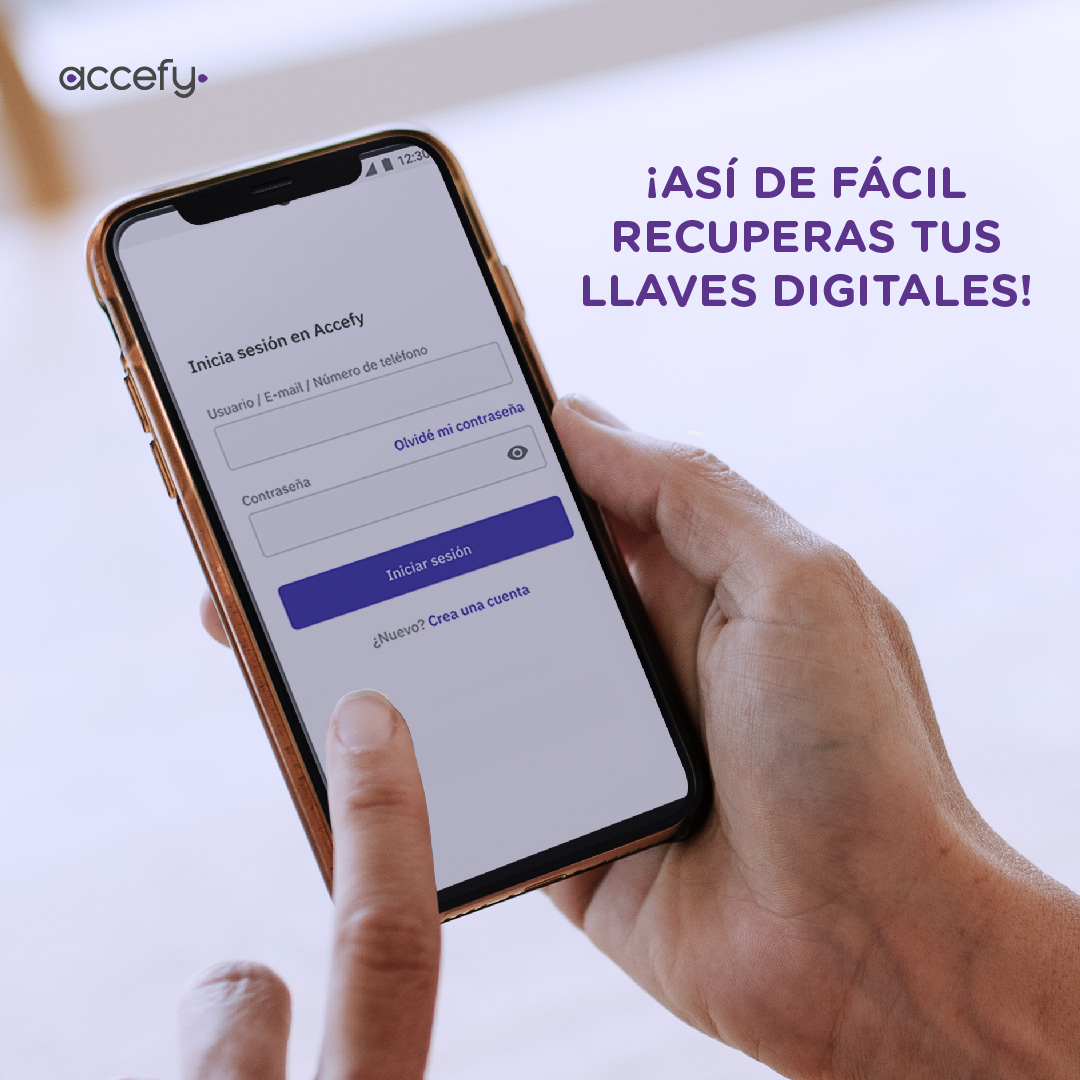 ¿Tienes inconveniente con tu smartphone? 🙅‍♀️La recuperación de tus llaves digitales es muy simple 💪Debes iniciar sesión en un nuevo dispositivo y automáticamente se cerrará la sesión en el dispositivo anterior y se te generarán nuevas llaves quedando las anteriores invalidadas