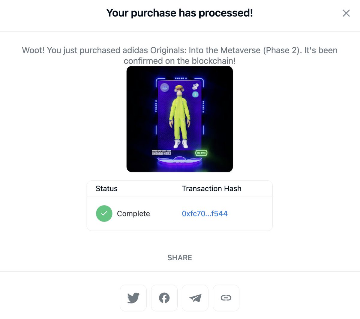 Why i just purchased <a href="/adidasoriginals/">adidas Originals</a> Phase 2
• IRL + WEB3 Utilities 🛠️
• Partnered with #BAYC 🐒
• They have 55 Workers on their NFT Project. 🕵️‍♂️ and many other reasons ..Lets go 🚀 #adidasoriginals #NFTCommunity #nft #NFTGiveaways