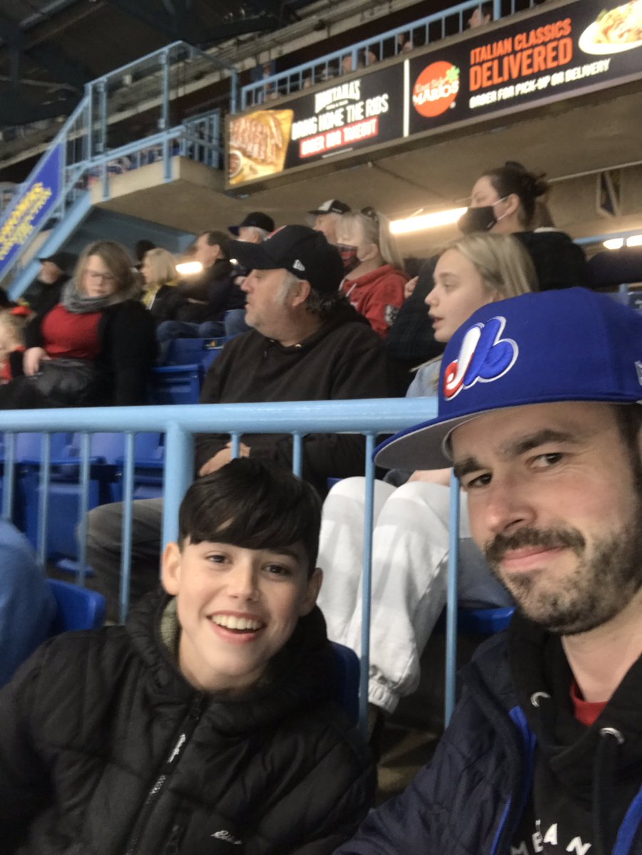 Scharlto's tweet photo. Enjoying the game so far! Let’s go Seadogs!  #SubwayTweetYourSeat https://t.co/c8jwOvvmX6