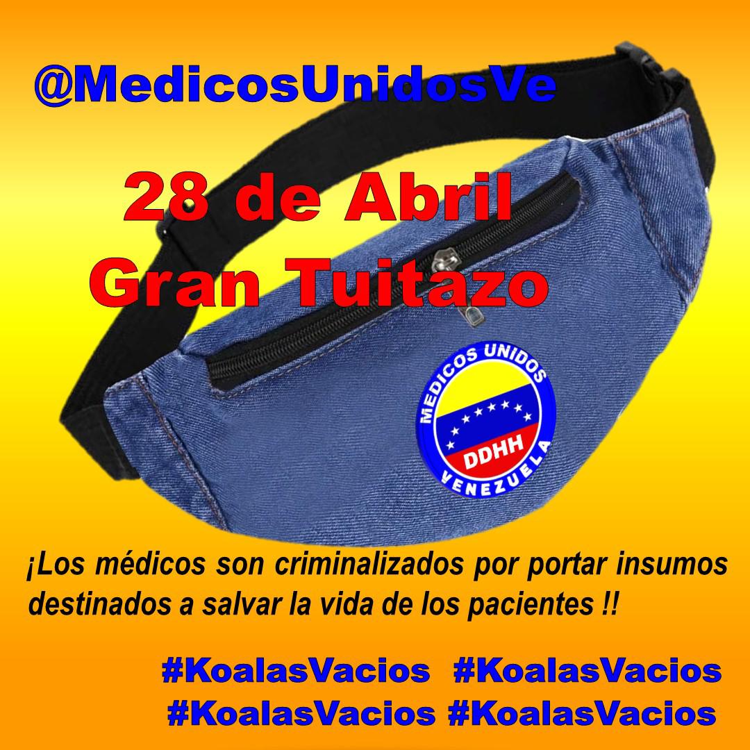 geralldynne's tweet photo. Cuando tu vida depende de lo que tenga ese Médico o Enfermera dentro de su Koala, para administrártelo y es criminalizado, y el responsable de tener dotados los servicios públicos de salud no lo hace  por eso #KoalasVacios https://t.co/cX8kfxZ1CO