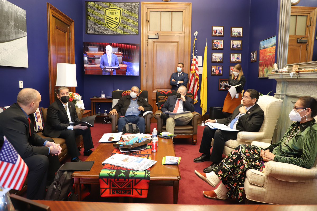 NezForAZ's tweet photo. President Nez applauds the U.S. Senate’s approval of a two-year extension of the Radiation Exposure Compensation Act https://t.co/fNbUlLQ0Za
