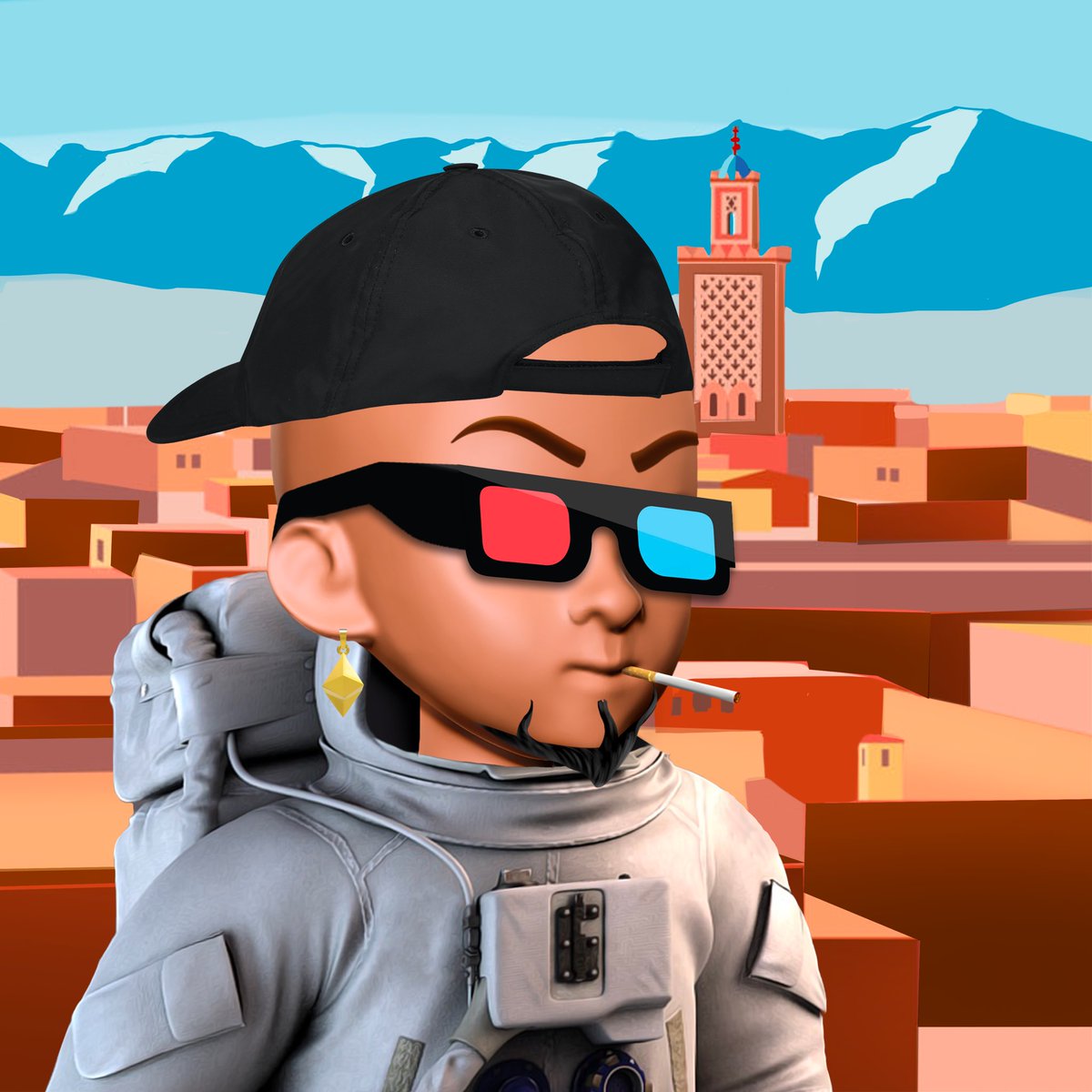 Arab Meta NFT tweet media