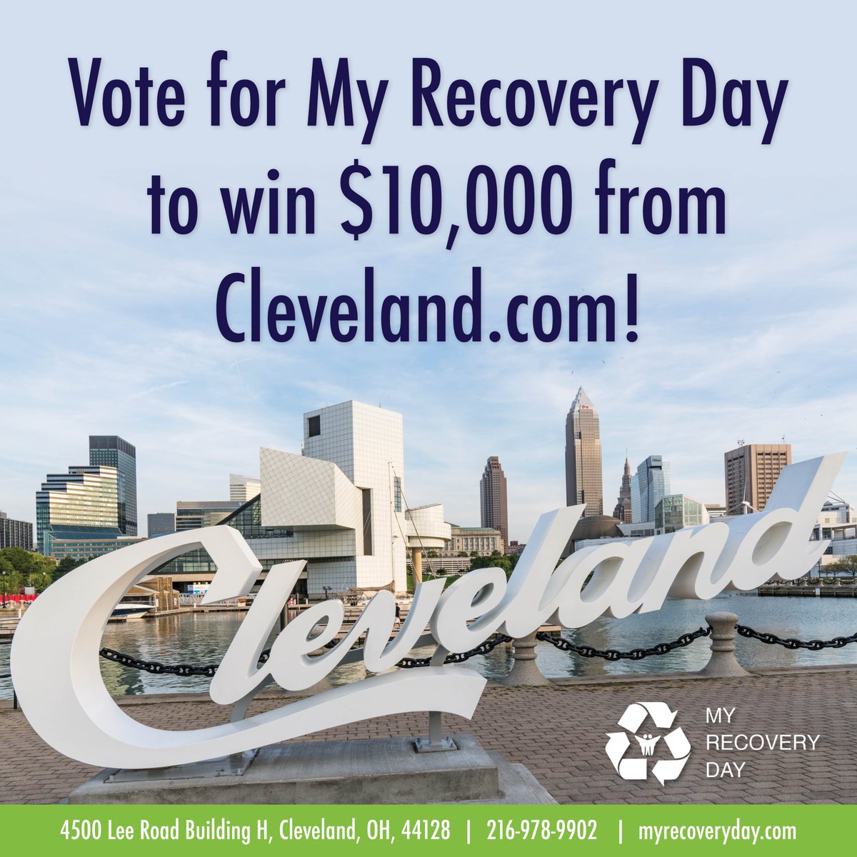 MyRecoveryDay's tweet photo. TWO MORE HOURS to vote for 3RTEC, Inc. dba My Recovery Day to win $10,000 in free advertising support from https://t.co/ffxRFzUTvU's "Gives Back" program! You can vote once per day and voting ends TODAY May 4 at noon.

Vote at https://t.co/tGagC3X3UD

#cleveland #sober https://t.co/ZKAvDlExWw