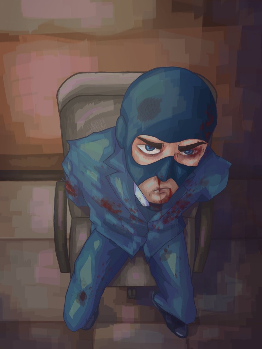llHaruk4ll's tweet photo. (≖_≖ )

#TF2 #tf2Spy #tf2art #fanart https://t.co/IyVtoE52Xk