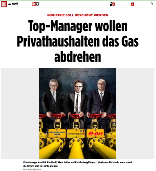 MandelSven's tweet photo. Ich bin eher dafür, dass man Top-Managern das Gehalt "abdreht", dass sie dann mal zusehen können, wie man so über die Runden kommt im kommenden Winter... https://t.co/zPL8L3f9dX #Gaslieferungen https://t.co/zDzksnfcgy