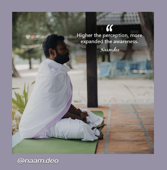 madanea18744670's tweet image. &quot;Higher the perception, more expanded the awareness.&quot; - Naam Deo

#NaamDeo #Wisdom #HigherPerception #Expanded #Awareness #Qotd #Spirituality #Spiritualität #Spiritualité #Spiritualità #духовность #Espiritualidad #Yoga #NaamDeoQuotes