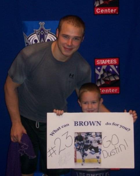 Skunk72Rides's tweet photo. This pic was 14 years ago. Thank you @DustinBrown23 for always being a King. Enjoy retirement. https://t.co/A0jbmfKiej