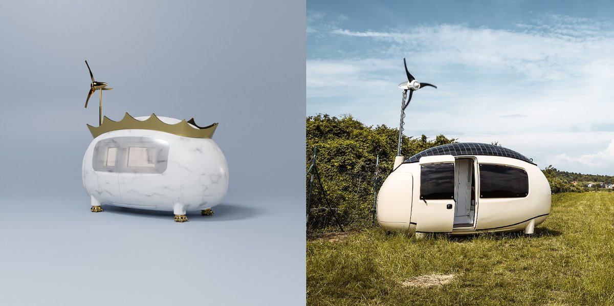 EcocapsuleSk's tweet photo. Ecocapsule, in the real world, is sustainable micro home meant to be located on the most beautiful locations over the world. In augmented reality, in metaverse – specifically #superworldapp , everyone can place Ecocapsule as 3D NFT to the most beautiful places around the world. https://t.co/zykmw2Cqet