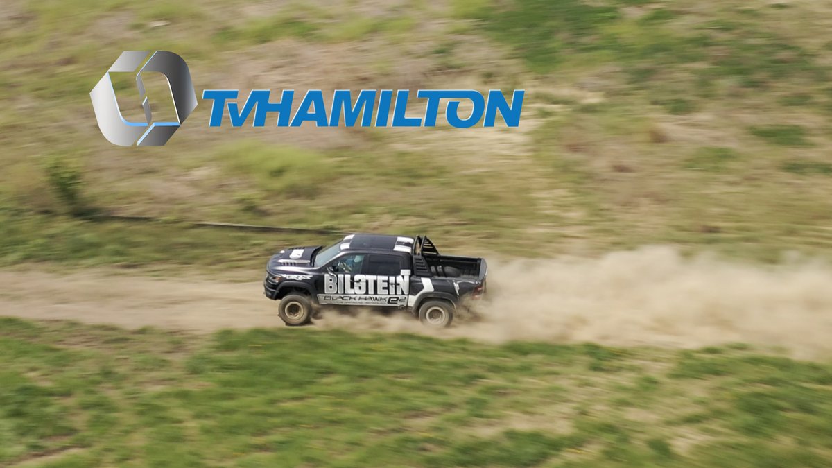 TvHAMILTON's tweet photo. We spent the afternoon at @bilsteinUS proving ground today. Check out this cool drone shot, watch for the video coming soon on TvHAMILTON. https://t.co/lYlUs9aggY