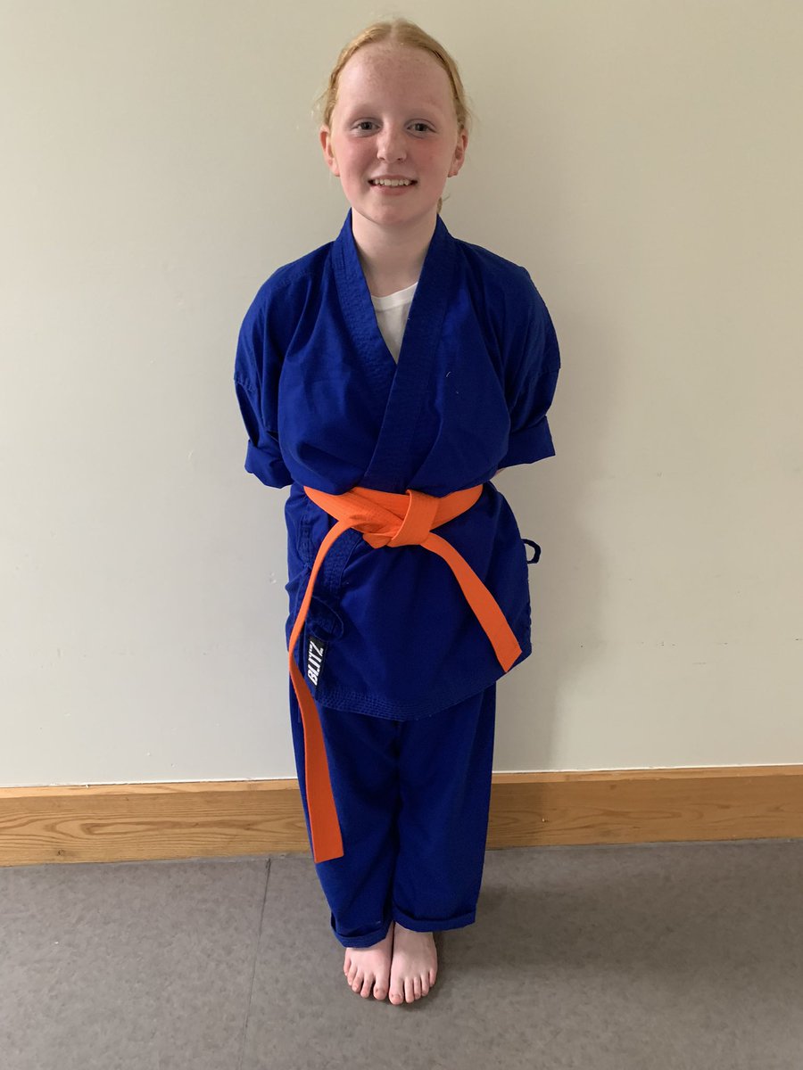 runFFS's tweet image. Very proud of Isabelle Watkins (Year 7), who gained her Orange belt in Freestyle Karate tonight @gilberdpe #karate #freestylekarate #britishfreestylekarate