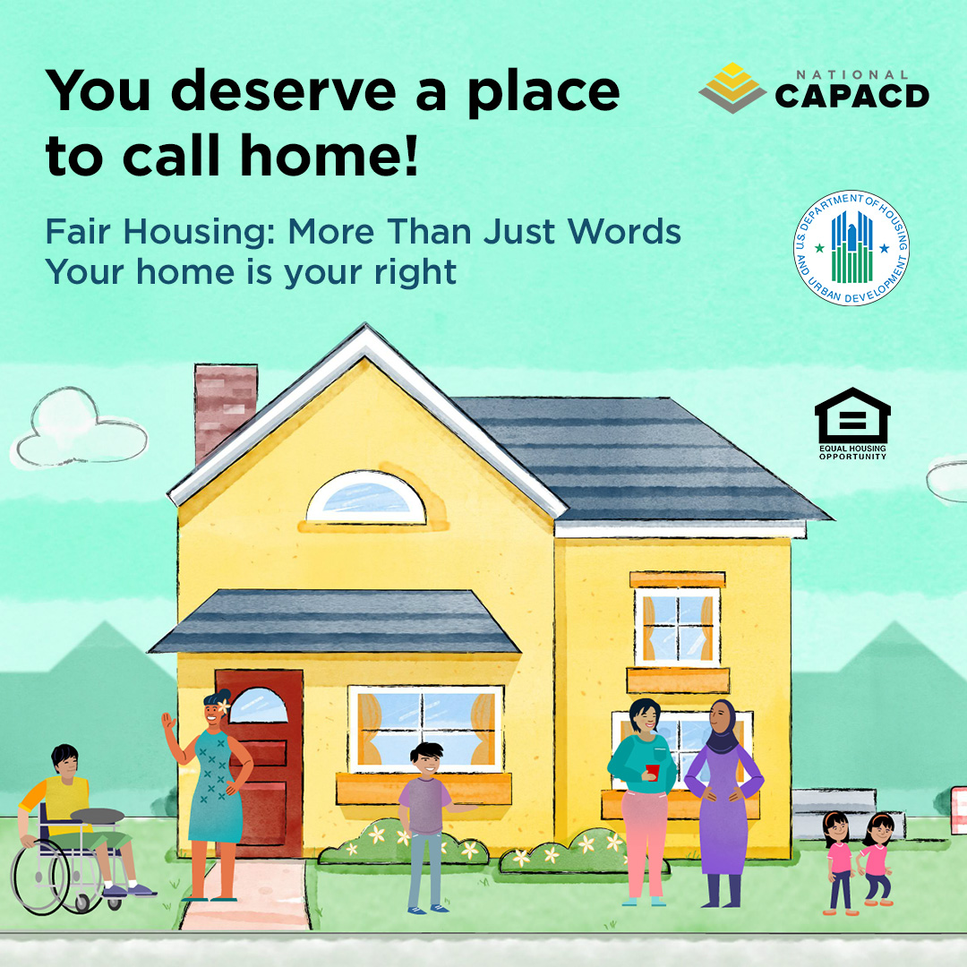Did you know? April is #FairHousingMonth! Make sure your loved ones are aware of their #FairHousing rights! @capacd and @hudgov have created this PSA to ensure that AAPI communities know that #YourHomeIsYourRight! #MoreThanJustWords