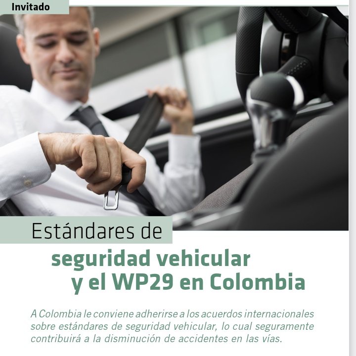 dhidalgo65's tweet photo. Revista @FasecoldaOficia trae una muy buena entrevista con Allan Bachenheimer @ONUDIColombia sobre el alcance de adhesión al acuerdo de 1958 de ONU
Mayor competitividad industrial, más #SeguridadVial WP-29
https://t.co/OTSMFsjBIi
#PremiosVia @CesviColombia https://t.co/MNI20go8uc