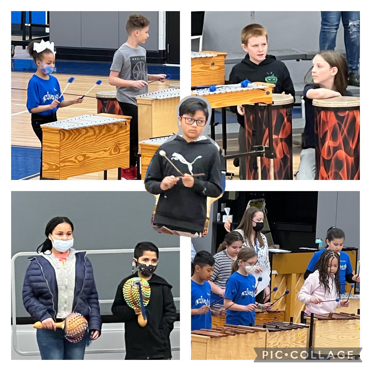 mandybaikie's tweet photo. The fourth graders show their musical talents in the Fine Arts Show performance. They are ready for tonight! #stony126 #weare126 https://t.co/8VdphhpdnN