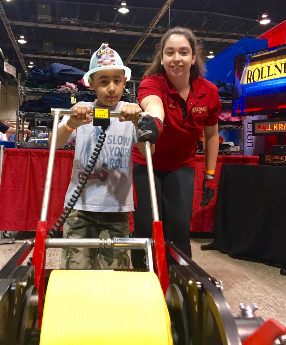 At @FDIC? Stop by booth #1443 and see the RollNRack POWER ROLLER for yourself. Not at FDIC? Stop by rollnrack.com anytime. #MadeintheUSA #firefighterfamily #FDIC2022