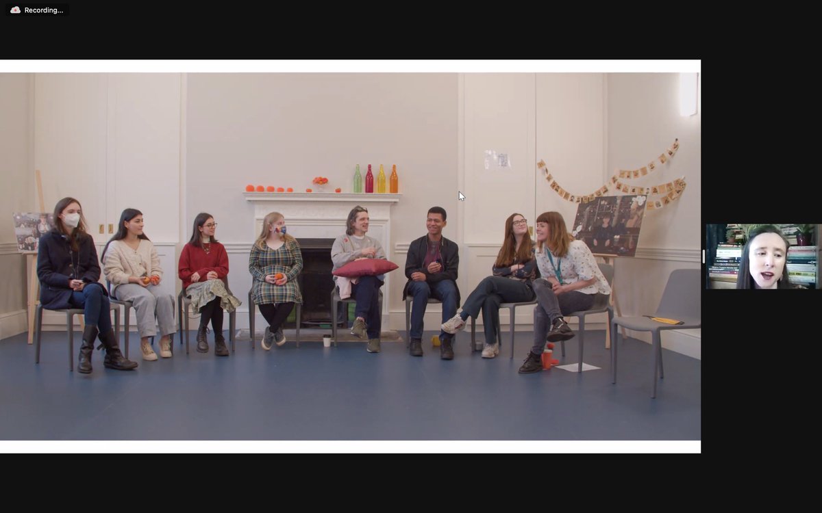 CourtauldRes's tweet photo. Helen Higgins, Head of Learning (interim) &amp; Oak Foundation Young People’s Programme Manager, @TheCourtauld kick starts tonight’s talks #OpenCourtauldHour https://t.co/5LqclvJd2j