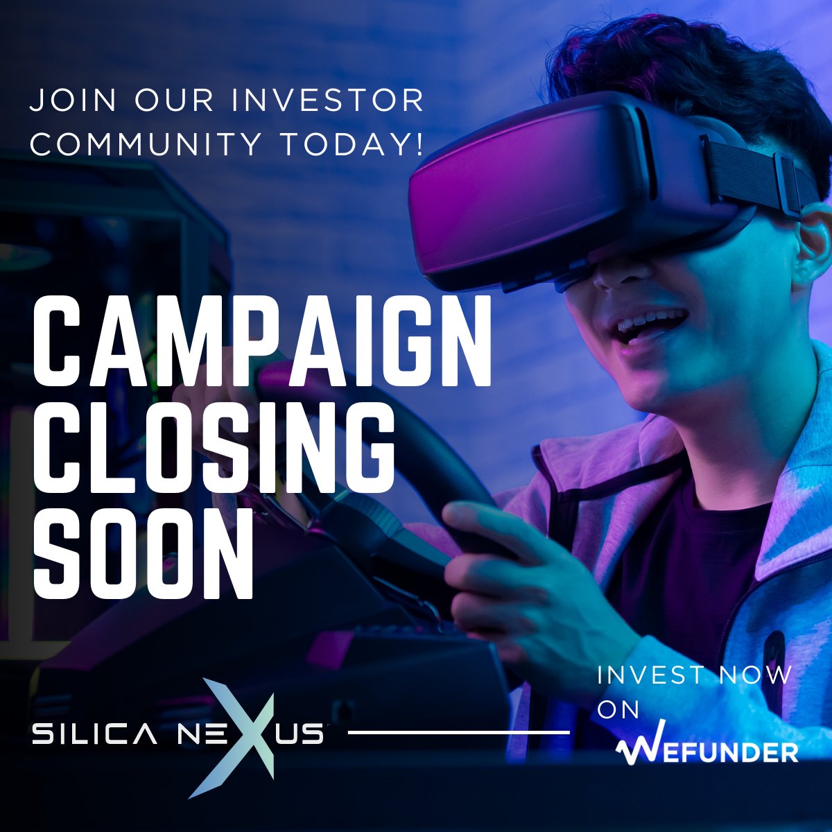 We'd like to take a minute to thank everyone who has contributed to Silica neXus' success!

We’re in the last stage of our  campaign push on StartEngine! Link below.👇
bit.ly/3kCx81b