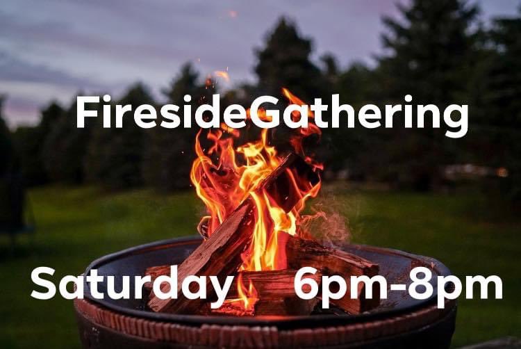 This Saturday we have our monthly FiresideGathering - food, fun &amp; fellowship, around a fire 🔥