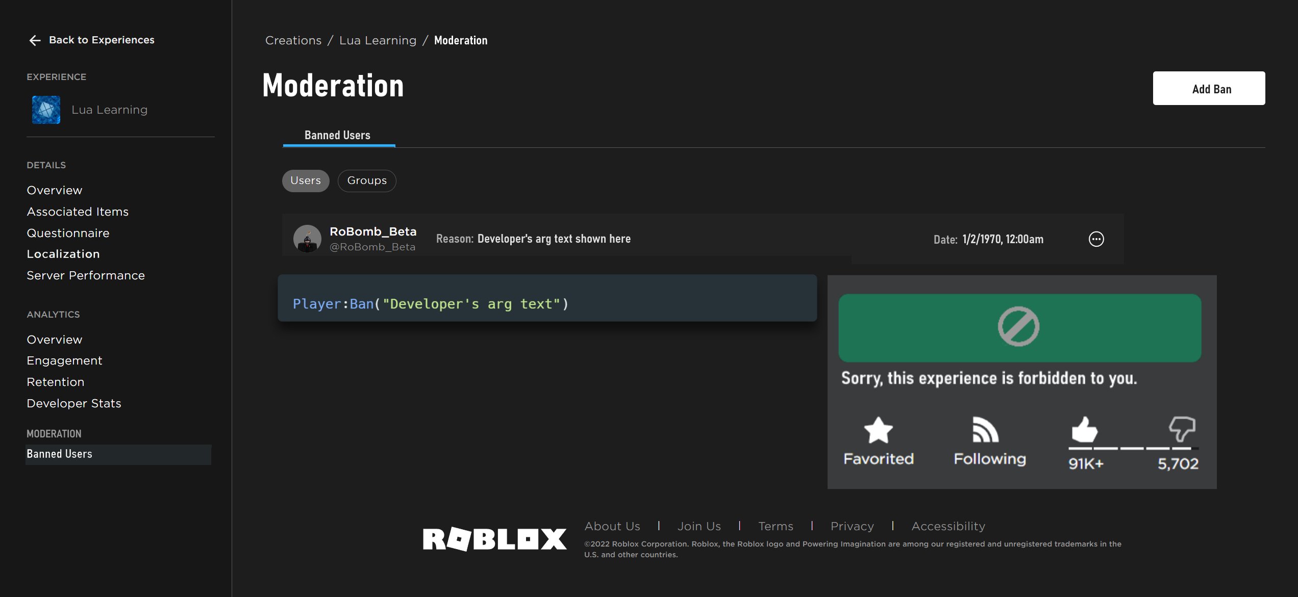 ROBLOX - Roblox Corporation Trademark Registration