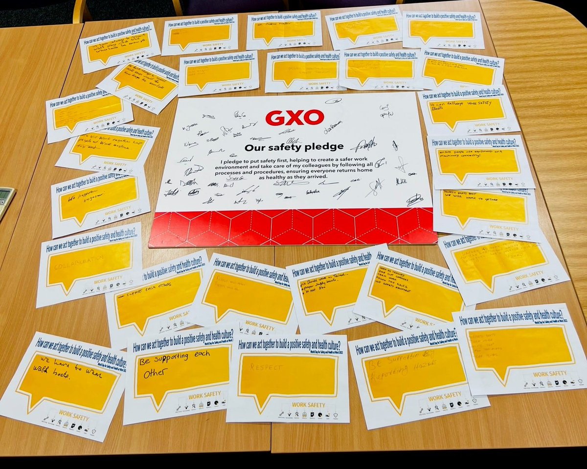 GXOLogistics's tweet image. In Poland, the UK and all over the world, we're celebrating #WorldSafetyDay! Thank you so much, to every GXOer, for always making #safety your top priority. #SHWday #HealthandSafetyAtWork