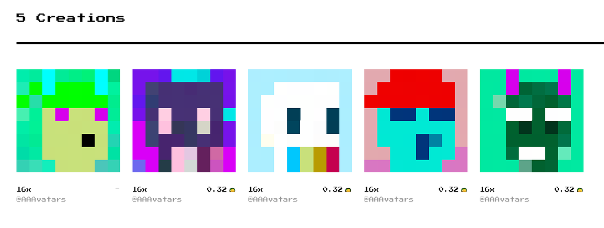 AAAvatars's tweet photo. https://t.co/QuRRCS4crL @8bidou @8bidouDAILY #8bitmagic https://t.co/CcWZBFEFKk
