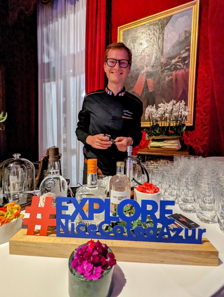Brice_Josselin's tweet photo. #ExploreNiceCotedAzur @ExploreNCA #CotedAzurFrance @VisitCotedazur #DigitalAfterWork @NegrescoHotel https://t.co/3WpMV78e7e