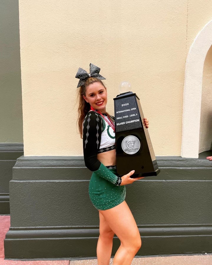 Huge congratulations to OT Niamh Cullen (@trentcollege class of 2017) and her <a href="/EMCA_Nottingham/">EMCA Allstar Cheer</a> C-Lebrities teammates in finishing second place in their category at the Cheerleading Worlds 2022, held in Florida 🙌
@cheerworlds20b @trentsport 

#alumni #cheerleading #silver