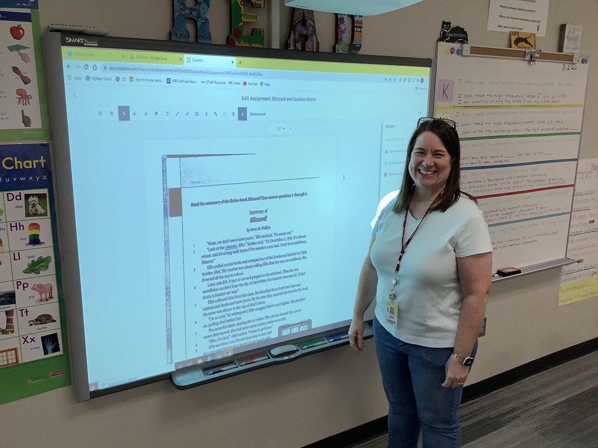MPElemSchool's tweet photo. Thank you Mrs. Mathis for teaching us @Classkick. Reading AST's are loving this program for our students. @MariaUngaro9 @RobbieBronstein #MPEweareone #MPEweare1 #ktintervent #katyread @kendramathis https://t.co/vkTZjqgN5D