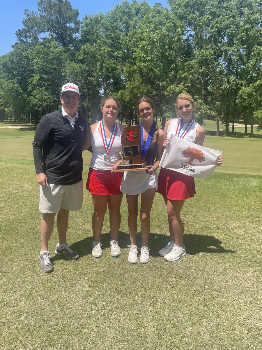 LafcoG's tweet photo. @LafCo_Athletics @LafCo_District @DoresPrincipal  Congrats to Lafayette Girls Team for finishing 2nd in the state championship at The Oaks in Pass Christian.   Ada Grace Everett finished 3rd overall in individual scoring. https://t.co/pEGs5QHKjZ