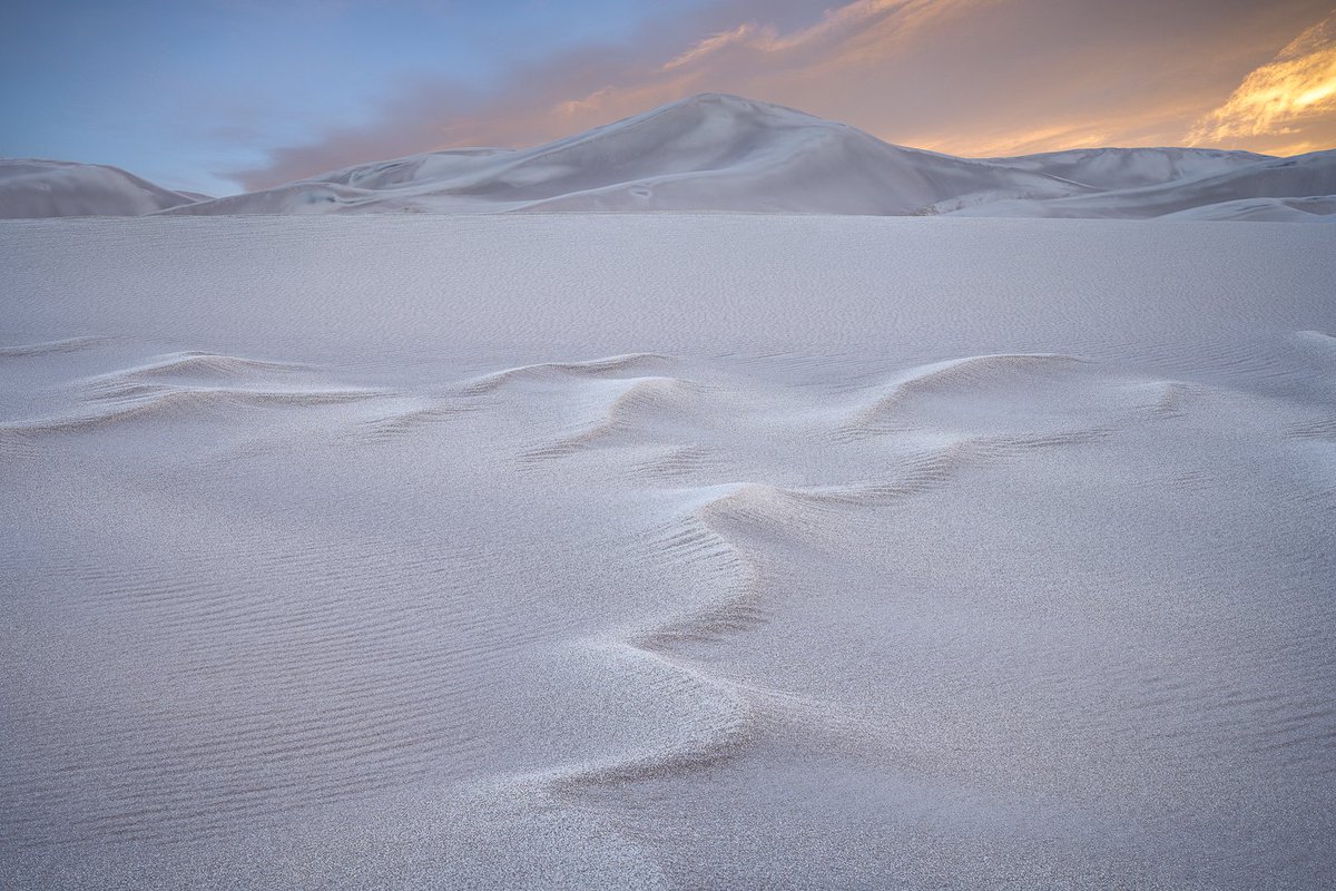 On a trip to the Great Sand Dunes, <a href="/ShandaAkin/">Shanda Akin</a> packed her Z 7II + NIKKOR Z 70-200mm f/2.8 VR S 👉 “I haven’t been back to the Great Sand Dunes for more than 30 years; what a treat it was. The morning air was still, and the sky lit up, greeting us with beautiful light like this.”
