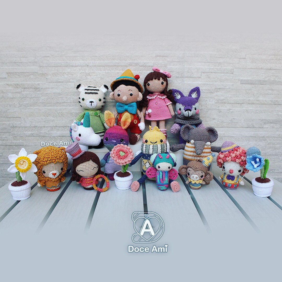doceami's tweet image. instagram.com/doceami ~ #doceami #amigurumi #crochet #crochetanimals #crochetflowers #handmade