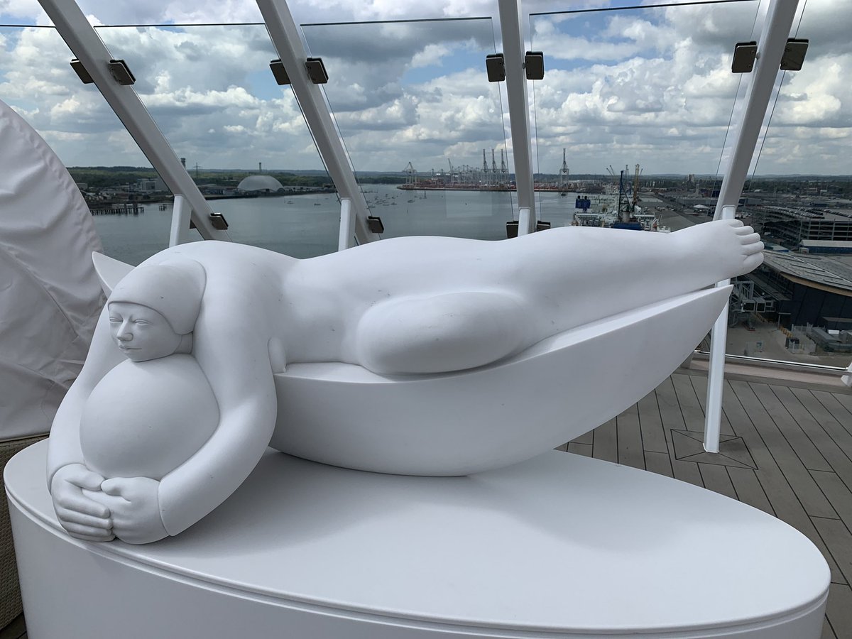 TCsarahbolton's tweet photo. So much stunning artwork on the beautiful @CelebrityUK #CelebrityBeyond #celebritylovesagents #CLIAMaster #CruiseAgent #CruiseExpert #EdgeClass #JourneyWonderFULL https://t.co/bHePmFXHUC