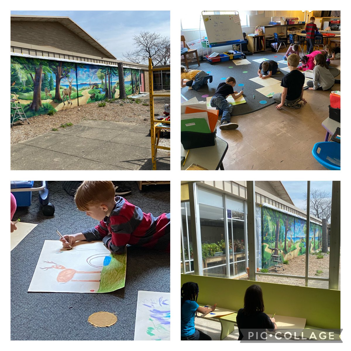 DgoetzDoris's tweet photo. Day 3 of artist in residence at Brendel. An amazing experience for our kids! #creativity, perseverance, appreciation of beauty ⁦@GBCSBobcats⁩ https://t.co/doPeCEojT6