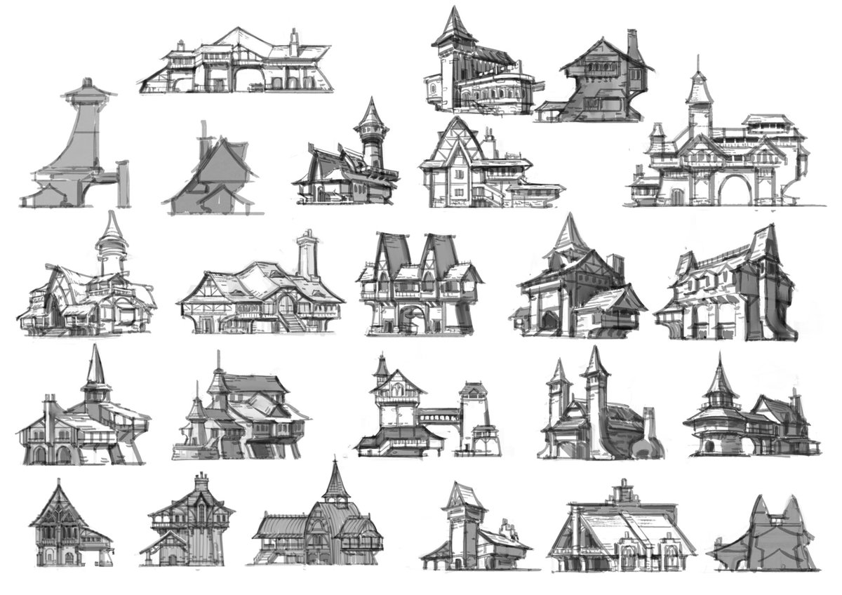 「Medieval Inns by Jourdan Tuffan - Watch 」|IAMAGのイラスト