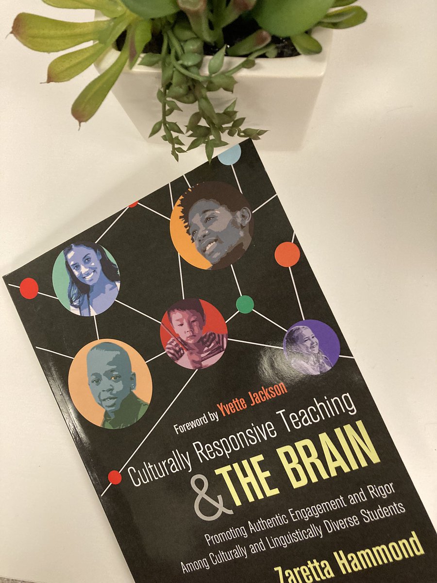 amymariewallace's tweet photo. My latest read! Thank you Cornelius @MisterMinor for gifting me this book by Zaretta Hammond! @Ready4rigor #foreverwork https://t.co/WqQw5xjHqP