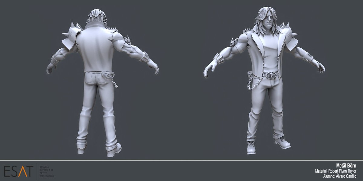 I present to you Robert, the one "Born To Raise Hell"!

He's the protagonist of Metäl Börn, a game I'm making with my amazing classmates at <a href="/ESAT_Valencia/">ESAT</a> 

Do you want to see more of this "Hellraiser"? Check <a href="/MetalBorn/">Metal Born</a> to see more, because "You've Got Another Thing Coming"!